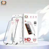 Tel Protect Dust-Free Easy Fit Full Glue 6D 2-Pack iPhone 15 Pro Max, černé