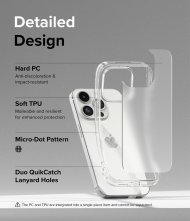 Pouzdro Ringke Fusion iPhone 15 Pro čiré