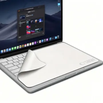 Tech-Protect Polishing Cloth 290 &times; 197 mm &scaron;ed&aacute; čistic&iacute; utěrka pro MacBook a notebook 13&ndash;14"