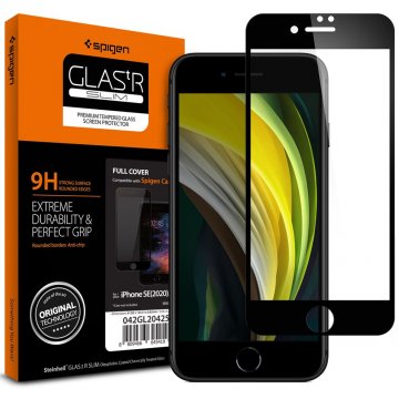 Spigen GLAStR SLIM HD FullCover iPhone 7/8/SE (2020/2022) Black