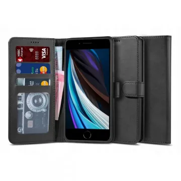 Pouzdro Tech-Protect Wallet 2 iPhone 7/8/SE (2020/2022) černé