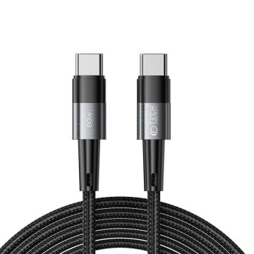 Kabel Tech-Protect UltraBoost YJ-0023 USB-C PD60W/3A 3m černý/šedý