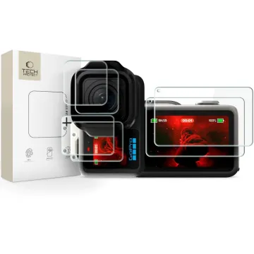 Tech-Protect Foil & Glass Fit+ 2-Set skla a fólie pro GoPro Mission 1 / Pro