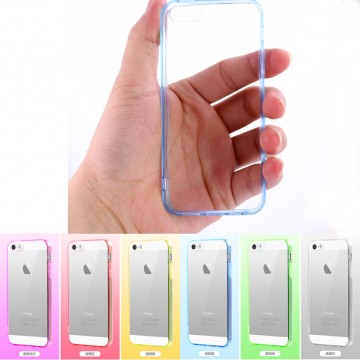 Barevný čirý kryt Ultra Slim Hybrid na iPhone SE / 5s / 5 Barevný čirý kryt Ultra Slim Hybrid na iPhone SE / 5s / 5
