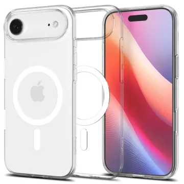 Pouzdro Spigen Liquid Crystal MagFit MagSafe iPhone Air clear/white