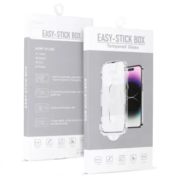 Toptel Full Glue Easy-Stick Box Tvrzené sklo iPhone 17e / 16e / 14 / 13 Pro / 13