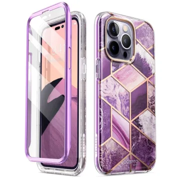 Pouzdro i-Blason Cosmo iPhone 14 Pro Max Purple Fly