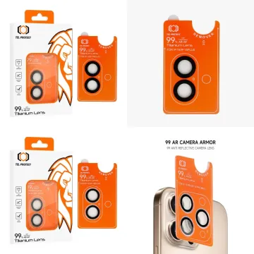 Tel Protect Titanium Lens 99% AR Ochrana objektivů iPhone 16 Plus / 16