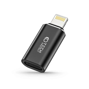 Tech-Protect UltraBoost AD-04 Adaptér / redukce Lightning na USB-C černý