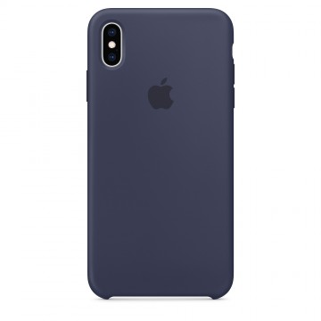 Silikonový kryt Apple Silicone Case iPhone XS Max MRWG2ZM/A Půlnočně modrý (Midnight Blue) Silikonový kryt Apple Silicone Case iPhone XS Max MRWG2ZM/A Půlnočně modrý (Midnight Blue)