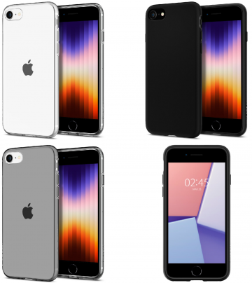 Obal Spigen Liquid Crystal iPhone 7/8/SE (2020/2022)