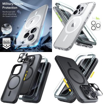 ESR Classic Pro Case HaloLock SET iPhone 15 Pro Max