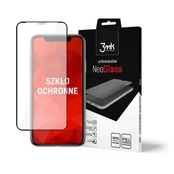Tvrzené sklo 3mk NeoGlass na celý displej iPhone 11 Pro/XS/X