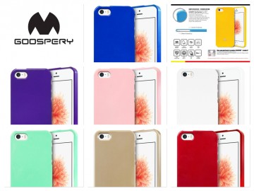 Silikonový obal / kryt Jelly Case Goospery Mercury Apple iPhone SE / 5s / 5 Silikonový obal / kryt Jelly Case Goospery Mercury Apple iPhone SE / 5s / 5