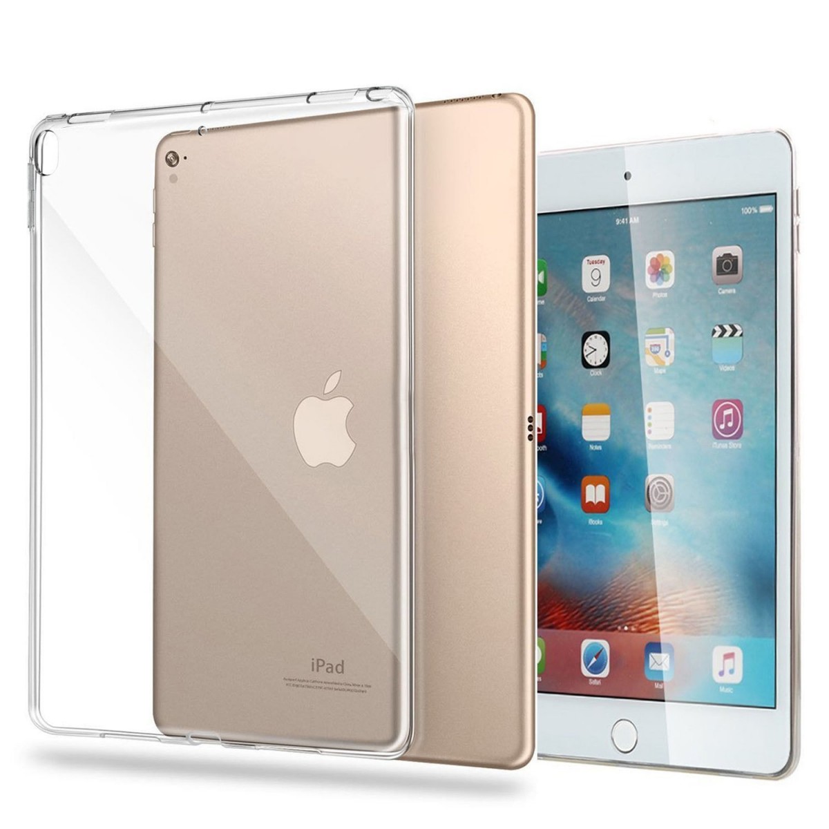 Silikonový průhledný čirý obal / kryt na Apple iPad Pro 10.5 Silikonový průhledný čirý obal / kryt na Apple iPad Pro 10.5