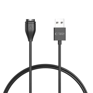 Tech-Protect UltraBoost MC04 Nabíjecí USB-A kabel pro hodinky Garmin - černý