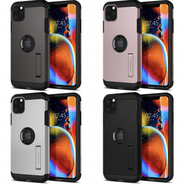 Odolné pouzdro Spigen Tough Armor se stojánkem na Apple iPhone 11 Pro Odolné pouzdro Spigen Tough Armor se stojánkem na Apple iPhone 11 Pro