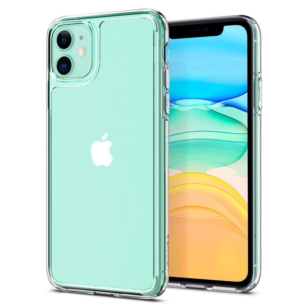 Pouzdro Spigen Quartz Hybrid na Apple iPhone 11 Čiré Pouzdro Spigen Quartz Hybrid na Apple iPhone 11 Čiré