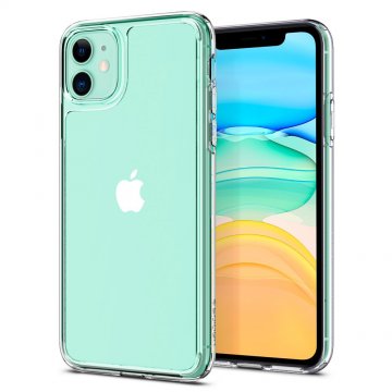 Pouzdro Spigen Quartz Hybrid na Apple iPhone 11 Čiré Pouzdro Spigen Quartz Hybrid na Apple iPhone 11 Čiré