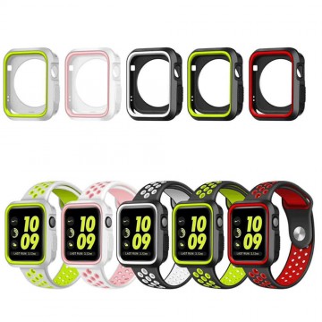 Silikonové pouzdro SPORT na Apple Watch Series 3/2/1 (38mm) Silikonové pouzdro SPORT na Apple Watch Series 3/2/1 (38mm)