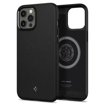 Spigen Mag Armor iPhone 12 Pro/12 černé