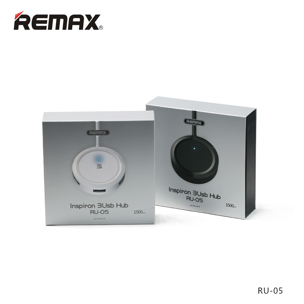 USB HUB REMAX Inspiron RU-05, 3x USB USB HUB REMAX Inspiron RU-05, 3x USB