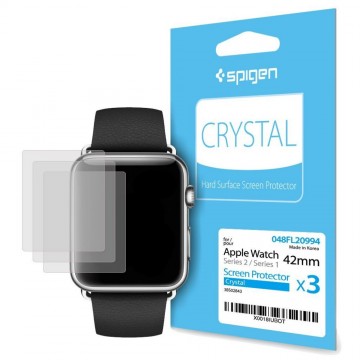 Fólie Spigen SPG Crystal na displej Apple Watch Series 3/2/1 (42mm) Fólie Spigen SPG Crystal na displej Apple Watch Series 3/2/1 (42mm)