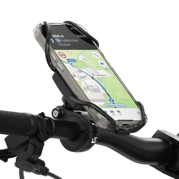 Ringke Quick & Go Univerzální držák mobilu na kolo černý