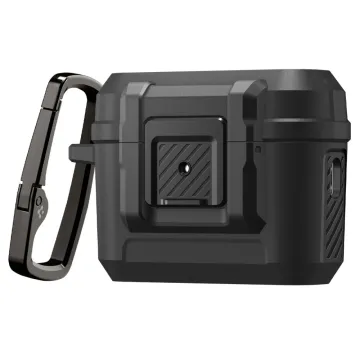 Pouzdro Spigen Lock Fit pro Apple AirPods Pro 3 matná černá