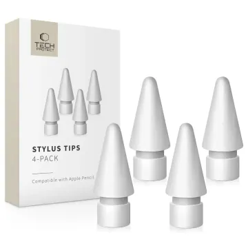 Tech-Protect Stylus Tips 4-Pack bílé náhradní hroty pro Apple Pencil