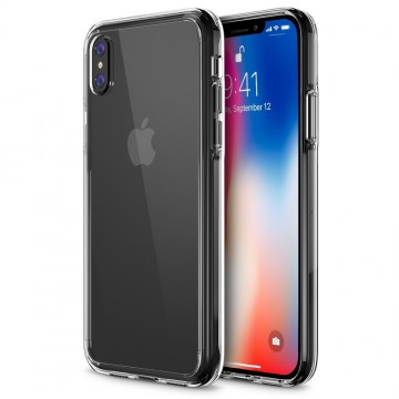 Průhledný čirý obal / kryt Ultra Slim Hybrid na iPhone Xs/X Průhledný čirý obal / kryt Ultra Slim Hybrid na iPhone Xs/X