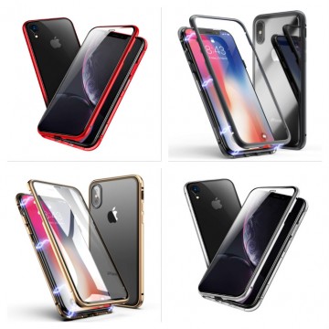 Kovový kryt Forcell Magneto Case pro iPhone XS MAX Kovový kryt Forcell Magneto Case pro iPhone XS MAX