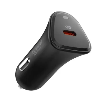 Nabíječka do auta Spigen ArcStation Essential EV301 1-Port USB-C 30W černá
