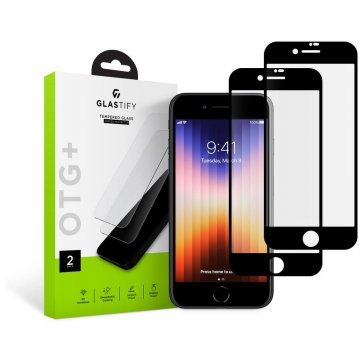 GLASTIFY OTG+ 2-Pack iPhone 7/8/SE(2020/2022)…