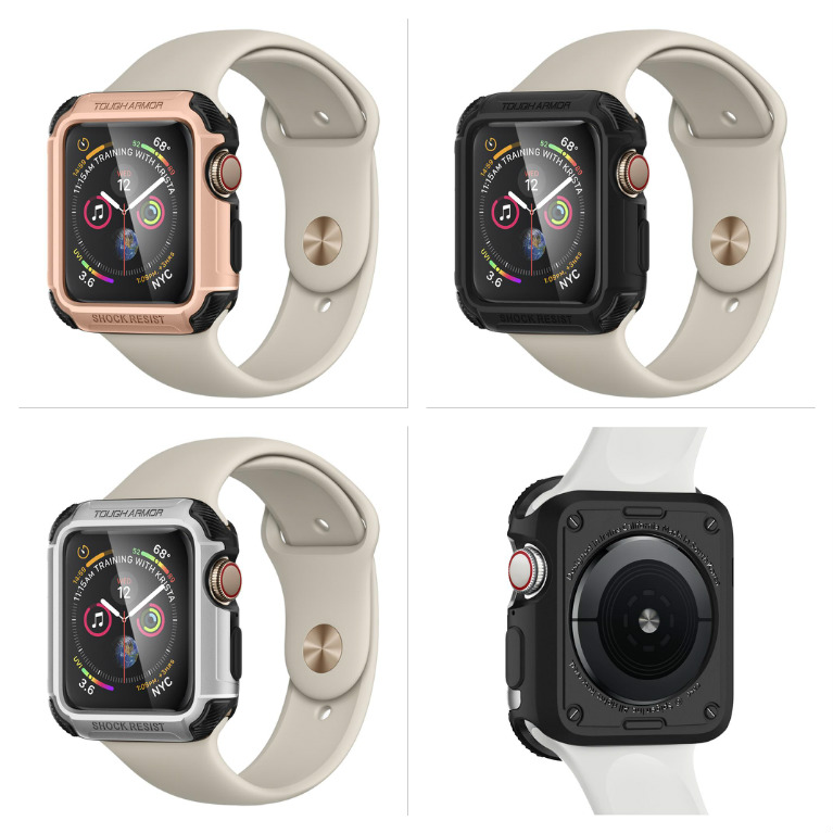 Odolný obal Spigen Tough Armor na Apple Watch Series 4/5/6/SE (44mm) Odolný obal Spigen Tough Armor na Apple Watch Series 4/5/6/SE (44mm)