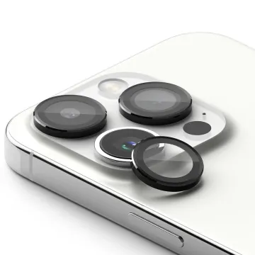 Ochrana objektivů Ringke Camera Lens Frame Glass iPhone 15 Pro Max černá