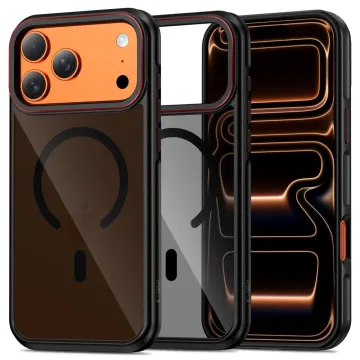 Pouzdro Tech-Protect MagHybrid MagSafe iPhone 17 Pro Max černá/červená