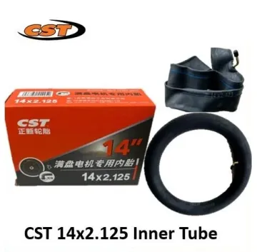 Duše CST 14x2,125 se zahnutým ventilkem 45° AV/SV