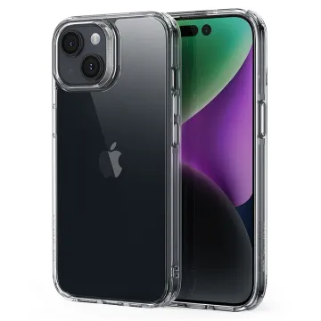 Pouzdro ESR Ice Shield Tempered-Glass Case iPhone 15 čiré