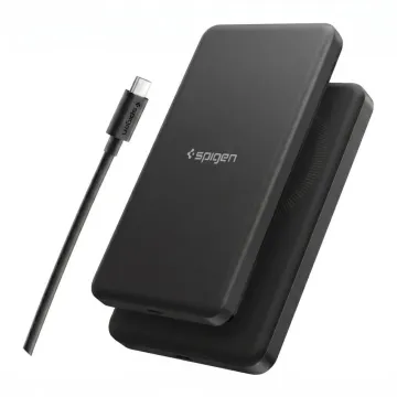 Spigen Essential MagSafe Power Bank 5000mAh Qi2 15W / 22.5W USB-C – Black