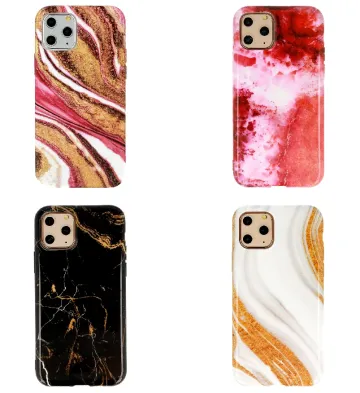 Pouzdro Vennus Marble Silicone iPhone 12 mini