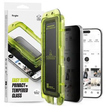 Ringke Easy Slide Privacy 2-Pack iPhone 17 Pro Max