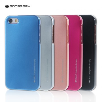 Silikonový obal / kryt iJelly Metal Goospery Mercury Apple iPhone SE / 5s / 5 Silikonový obal / kryt iJelly Metal Goospery Mercury Apple iPhone SE / 5s / 5