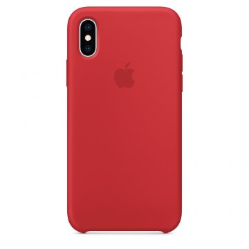 Silikonový kryt Apple Silicone Case iPhone XS/X MRWC2ZM/A Červený (PRODUCT)Red Silikonový kryt Apple Silicone Case iPhone XS/X MRWC2ZM/A Červený (PRODUCT)Red