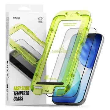 Ringke Easy Slide 2-Pack tvrzené sklo pro iPhone 17 Pro Max
