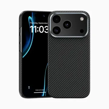 Benks ArmorAir Kevlar 600D s MagSafe pro iPhone 17 Pro Max černý