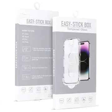 Tvrzené sklo Tel Protect Full Glue Easy-Stick Box iPhone 15 Plus