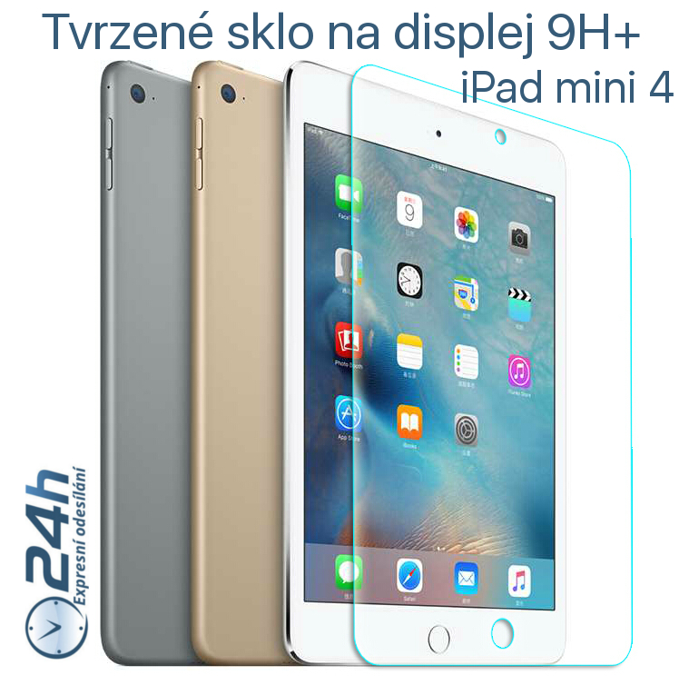 Tvrzené sklo PRO+ na displej Apple iPad mini 4 Tvrzené sklo PRO+ na displej Apple iPad mini 4