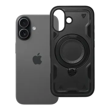 Pouzdro Forcell Frost Armor na iPhone 17 - černé