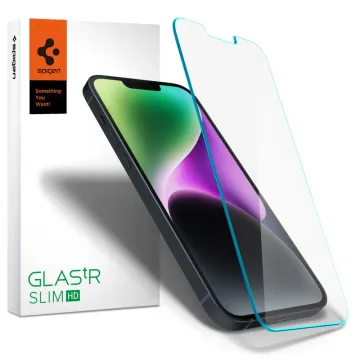 Spigen GLAStR SLIM HD iPhone 17e / 16e / 14 / 13 Pro / 13